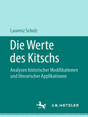 cover image of Die Werte des Kitschs